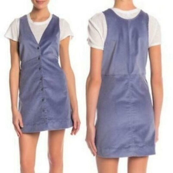 Free People Dresses & Skirts - Free People Rolling Thunder Corduroy Mini Dress